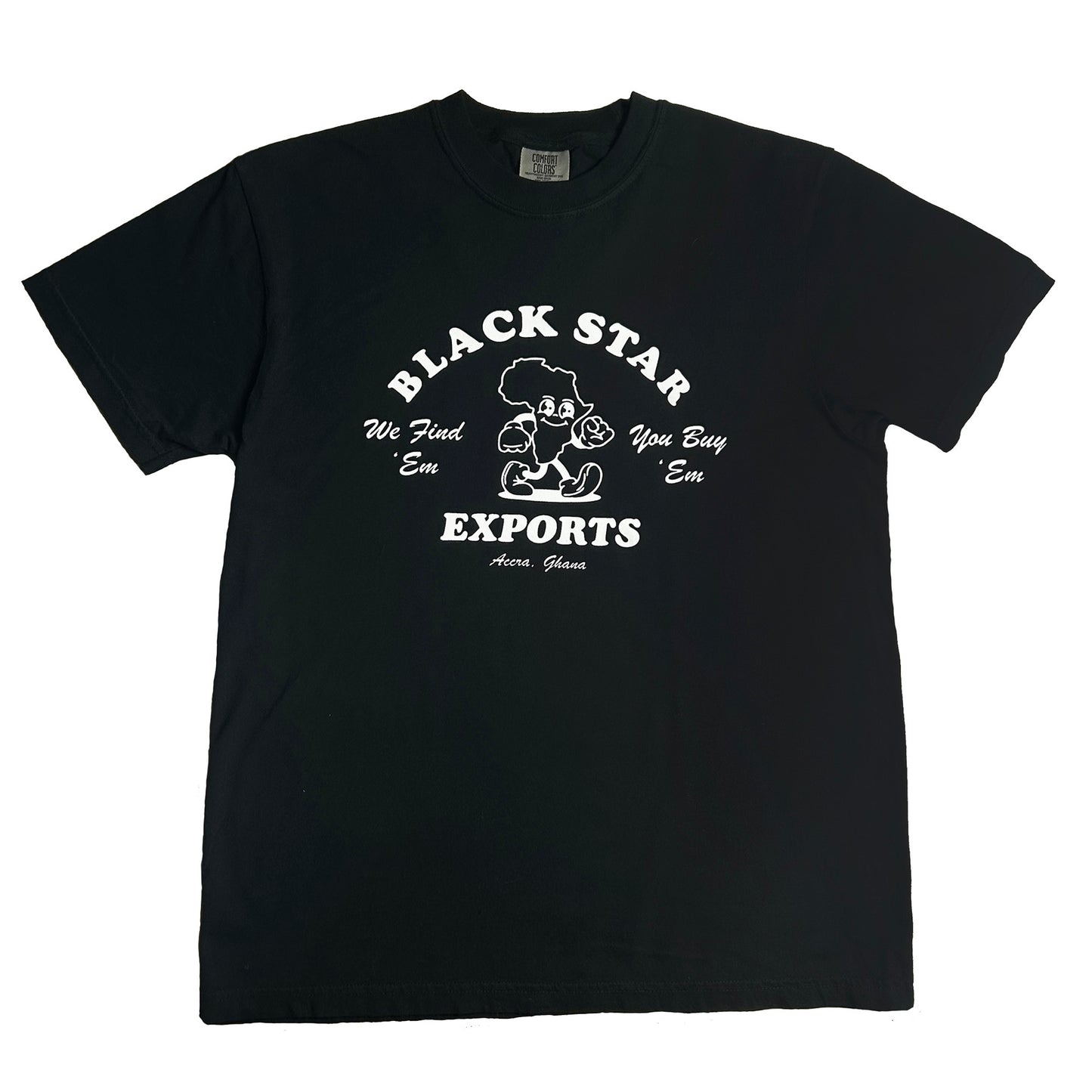 Original Black Star Exports Tee - Black