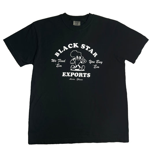 Original Black Star Exports Tee - Black